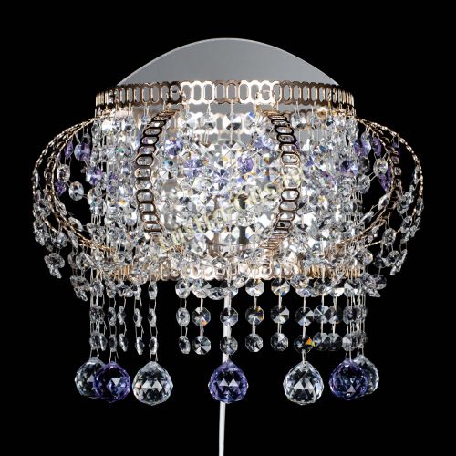 Бра Альфа №2 фиолетовая в Симферополе Гусь Хрустальный