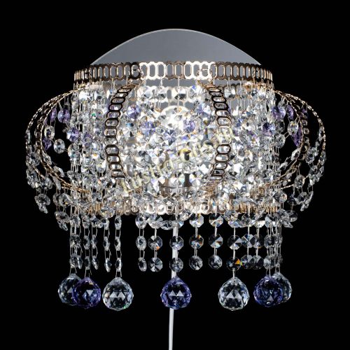 Бра Альфа №2 фиолетовая в Симферополе Гусь Хрустальный