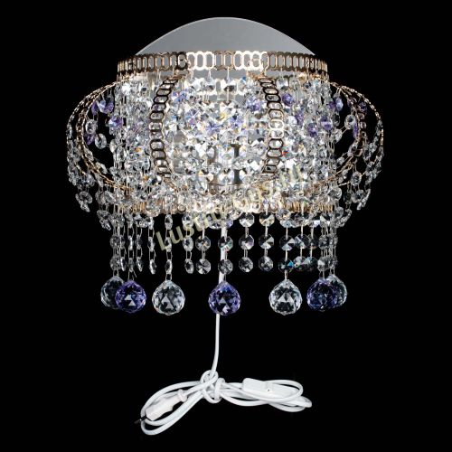 Бра Альфа №2 фиолетовая в Симферополе Гусь Хрустальный