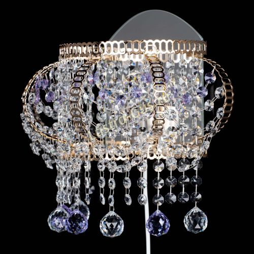 Бра Альфа №2 фиолетовая в Симферополе Гусь Хрустальный