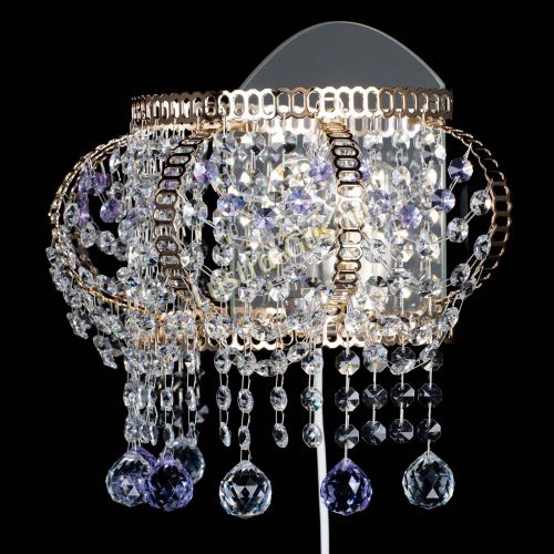 Бра Альфа №2 фиолетовая в Симферополе Гусь Хрустальный