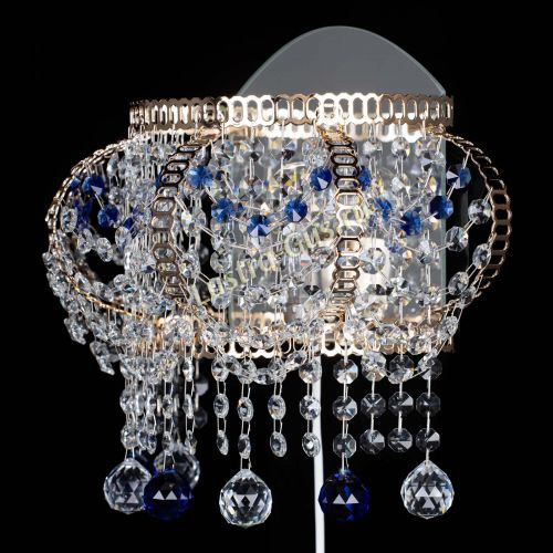 Бра Альфа №2 синяя в Симферополе Гусь Хрустальный