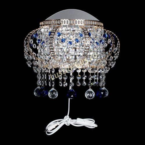 Бра Альфа №2 синяя в Симферополе Гусь Хрустальный