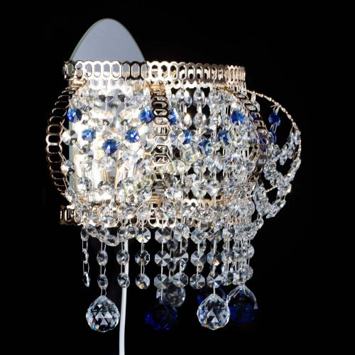 Бра Альфа №2 синяя в Симферополе Гусь Хрустальный