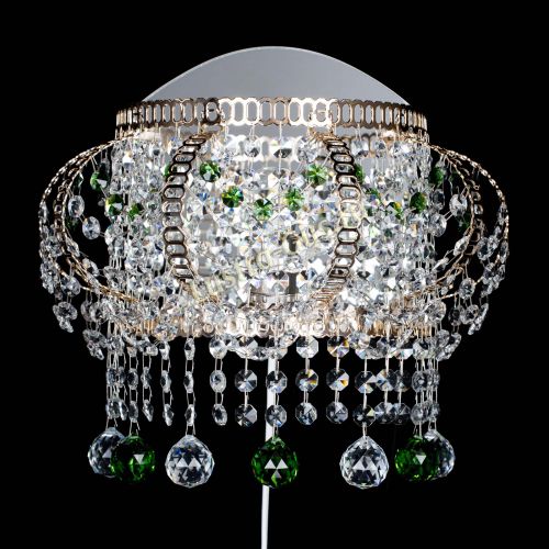 Бра Альфа №2 зеленая в Симферополе Гусь Хрустальный