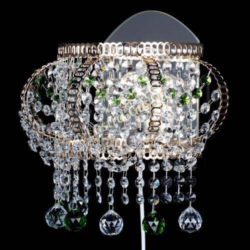 Бра Альфа №2 зеленая в Симферополе Гусь Хрустальный