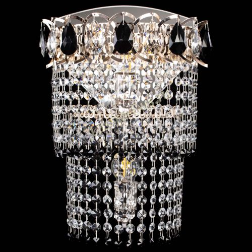 Бра Астра №2 оптикон черная в Симферополе Гусь Хрустальный