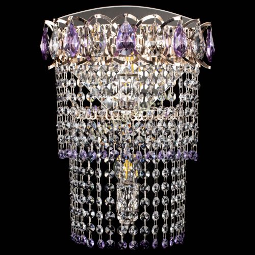 Бра Астра №2 оптикон фиолетовая в Симферополе Гусь Хрустальный