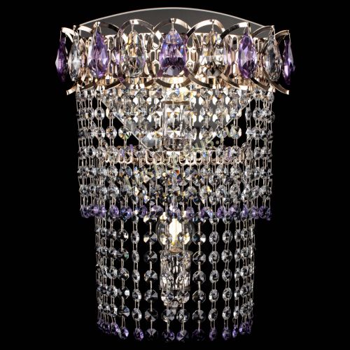 Бра Астра №2 оптикон фиолетовая в Симферополе Гусь Хрустальный