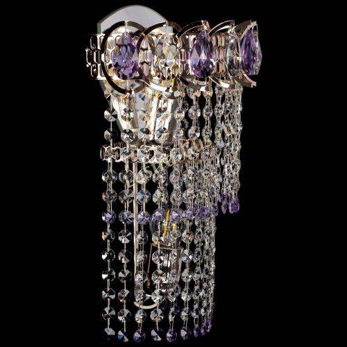 Бра Астра №2 оптикон фиолетовая в Симферополе Гусь Хрустальный