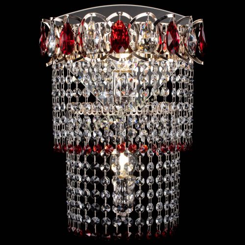 Бра Астра №2 оптикон красная в Симферополе Гусь Хрустальный