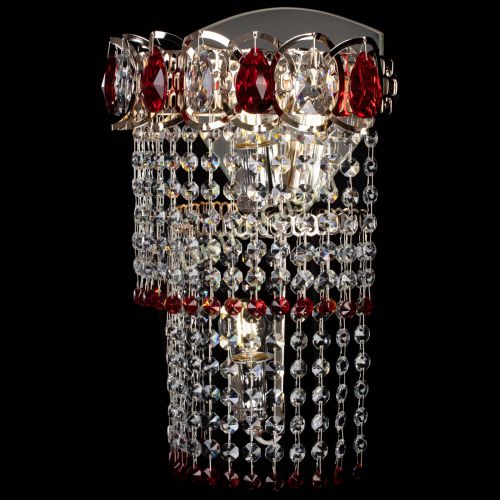 Бра Астра №2 оптикон красная в Симферополе Гусь Хрустальный