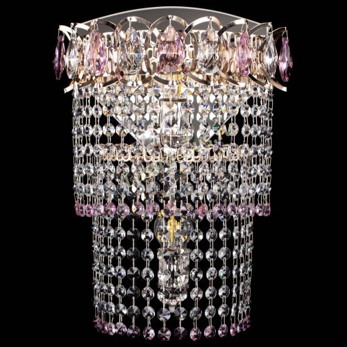 Бра Астра №2 оптикон розовая в Симферополе Гусь Хрустальный