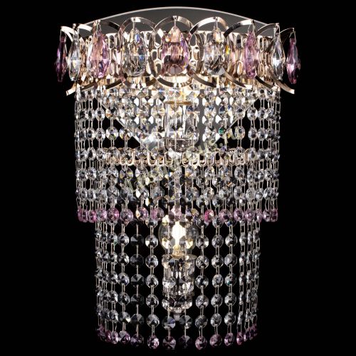 Бра Астра №2 оптикон розовая в Симферополе Гусь Хрустальный