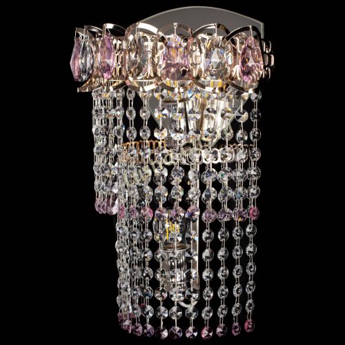 Бра Астра №2 оптикон розовая в Симферополе Гусь Хрустальный