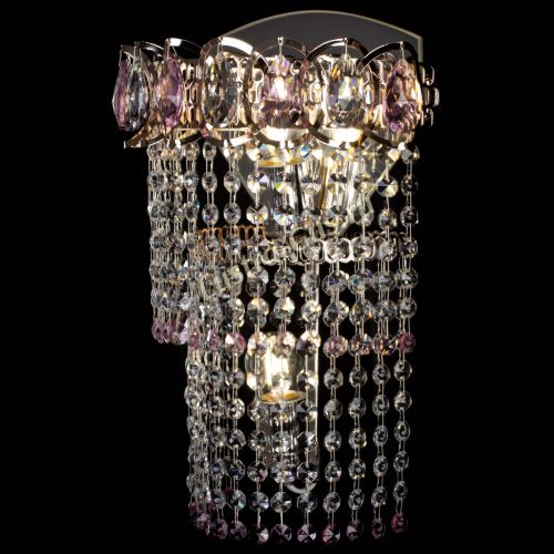 Бра Астра №2 оптикон розовая в Симферополе Гусь Хрустальный