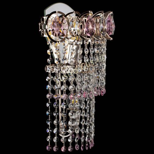 Бра Астра №2 оптикон розовая в Симферополе Гусь Хрустальный