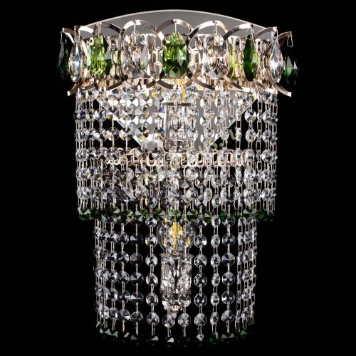 Бра Астра №2 оптикон зеленая в Симферополе Гусь Хрустальный