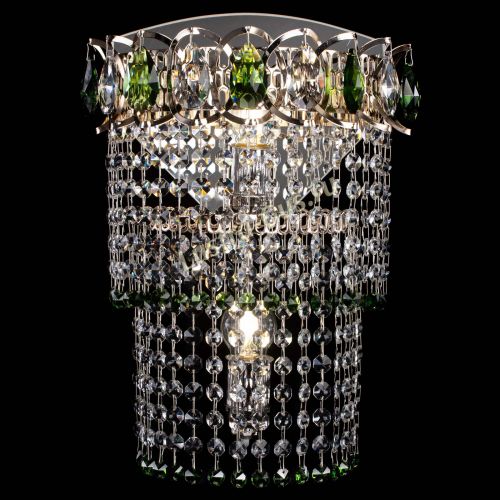 Бра Астра №2 оптикон зеленая в Симферополе Гусь Хрустальный