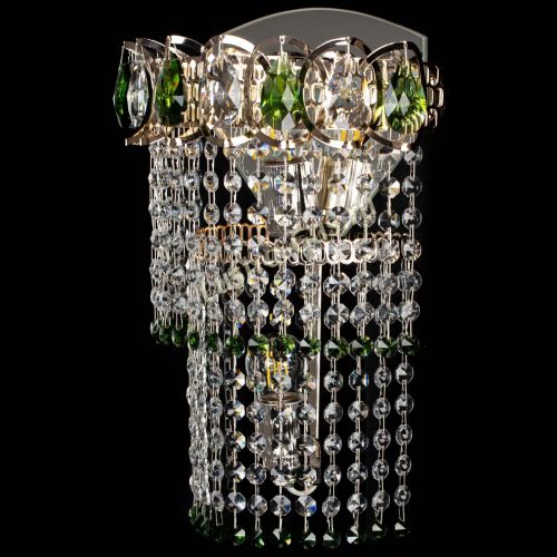 Бра Астра №2 оптикон зеленая в Симферополе Гусь Хрустальный