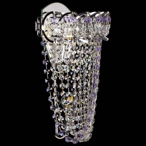 Бра Астра ажур №2 фиолетовая в Симферополе Гусь Хрустальный