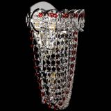 Бра Астра ажур №2 красная в Симферополе