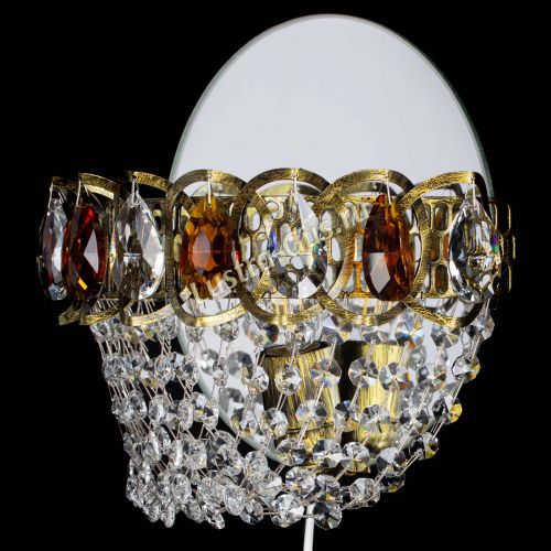 Бра Астра ажур под бронзу чайная в Симферополе Гусь Хрустальный