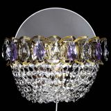 Бра Астра ажур под бронзу фиолетовая в Симферополе