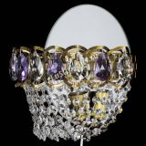 Бра Астра ажур под бронзу фиолетовая в Симферополе