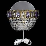 Бра Астра ажур под бронзу фиолетовая в Симферополе