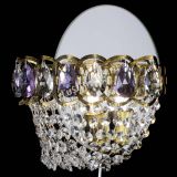 Бра Астра ажур под бронзу фиолетовая в Симферополе