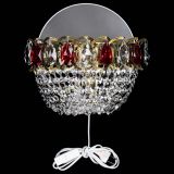 Бра Астра ажур под бронзу красная в Симферополе