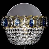 Бра Астра ажур под бронзу синяя в Симферополе