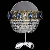 Бра Астра ажур под бронзу синяя в Симферополе