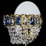 Бра Астра ажур под бронзу синяя в Симферополе