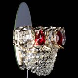 Бра Астра ажур красная в Симферополе