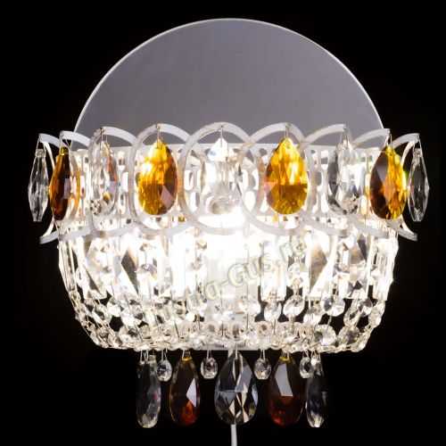 Бра Астра Чайная белая в Симферополе Гусь Хрустальный