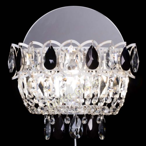 Бра Астра Черная белая в Симферополе Гусь Хрустальный