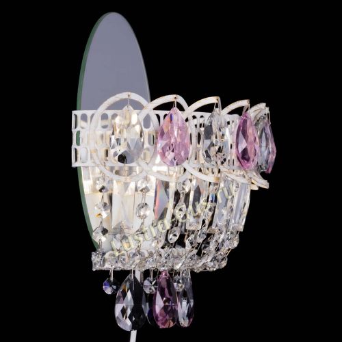 Бра Астра Розовая белая в Симферополе Гусь Хрустальный