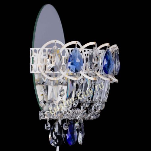 Бра Астра Синяя белая в Симферополе Гусь Хрустальный