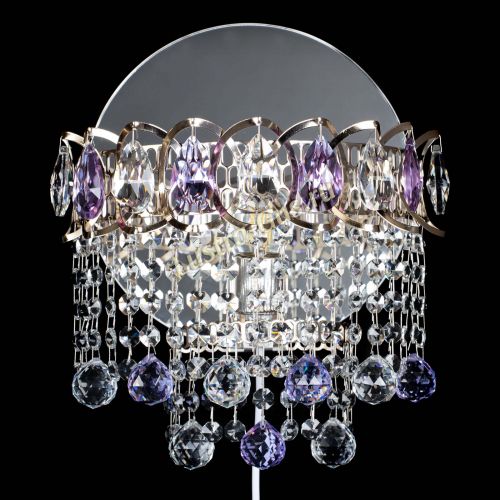Бра Астра Капель шар 30 Фиолетовая в Симферополе Гусь Хрустальный