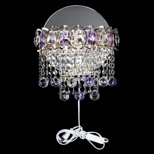 Бра Астра Капель шар 30 Фиолетовая в Симферополе Гусь Хрустальный