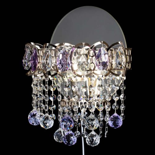 Бра Астра Капель шар 30 Фиолетовая в Симферополе Гусь Хрустальный