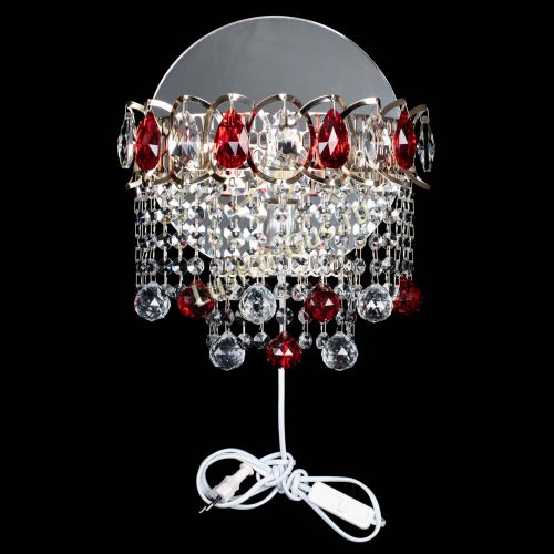 Бра Астра Капель шар 30 Красная в Симферополе Гусь Хрустальный