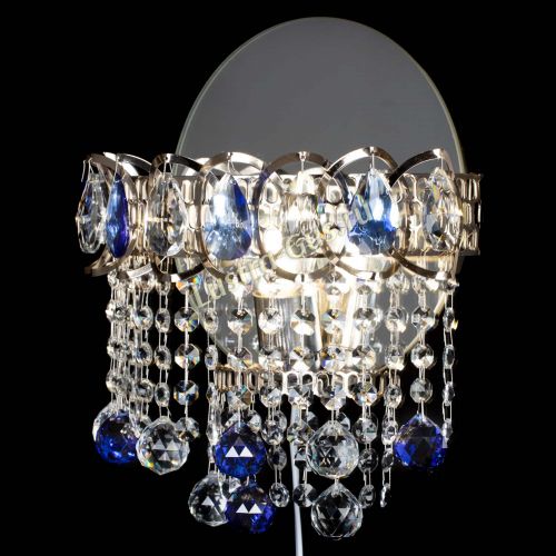 Бра Астра Капель шар 30 Синяя в Симферополе Гусь Хрустальный