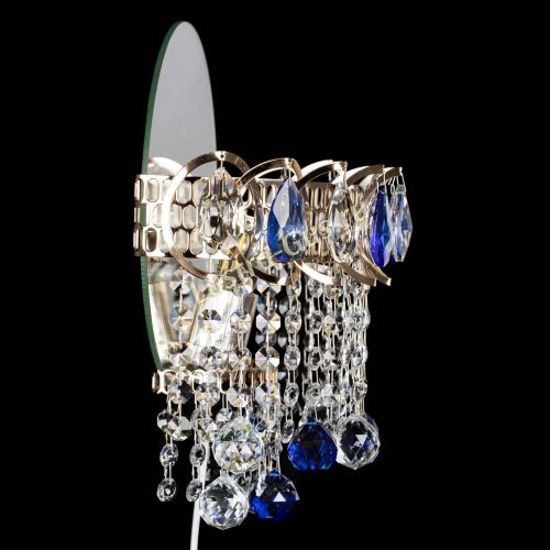 Бра Астра Капель шар 30 Синяя в Симферополе Гусь Хрустальный