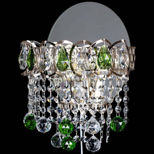 Бра Астра Капель шар 30 Зеленая в Симферополе Гусь Хрустальный