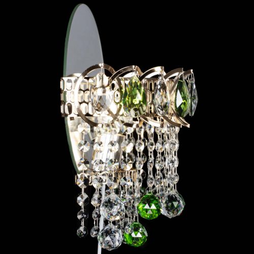 Бра Астра Капель шар 30 Зеленая в Симферополе Гусь Хрустальный