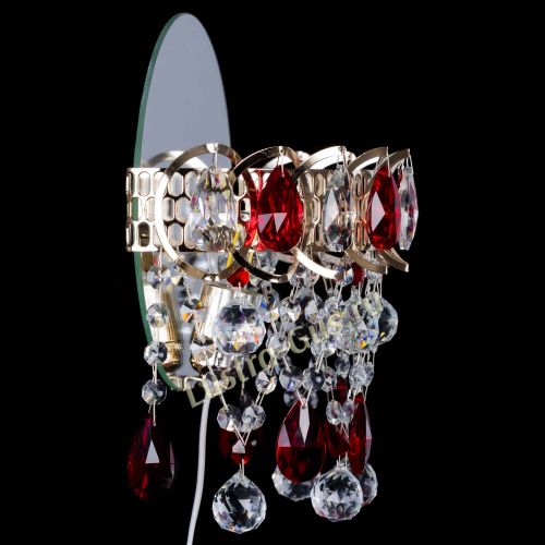 Бра Астра Паутинка красная в Симферополе Гусь Хрустальный