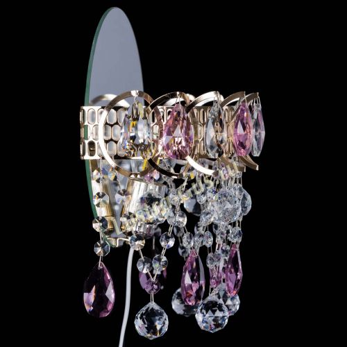 Бра Астра Паутинка розовая в Симферополе Гусь Хрустальный